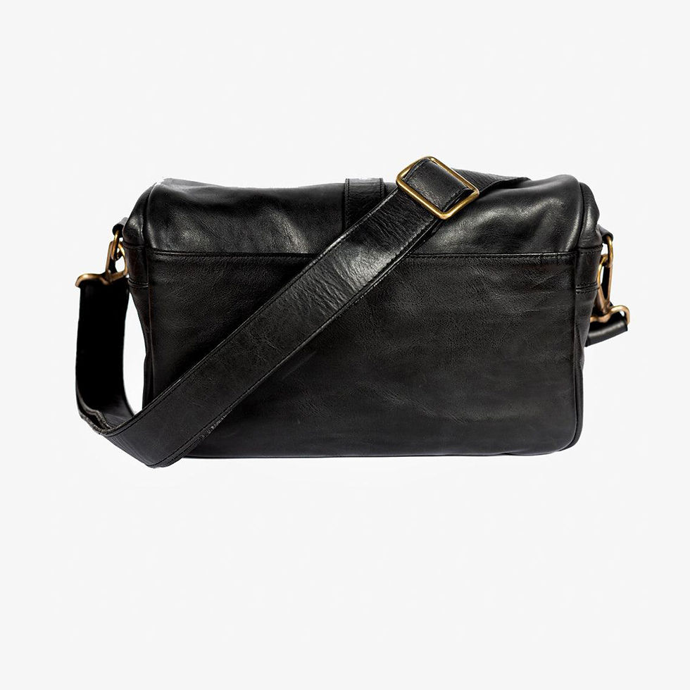 Миниатюра: Bronkey Paris Leather Camera Bag  Black