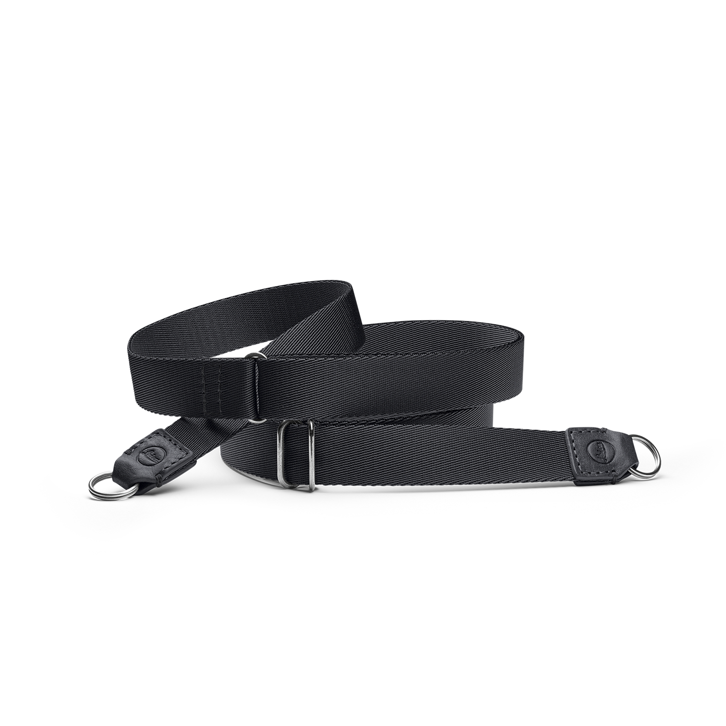Leica Tragriemen Textil Leder schwarz
