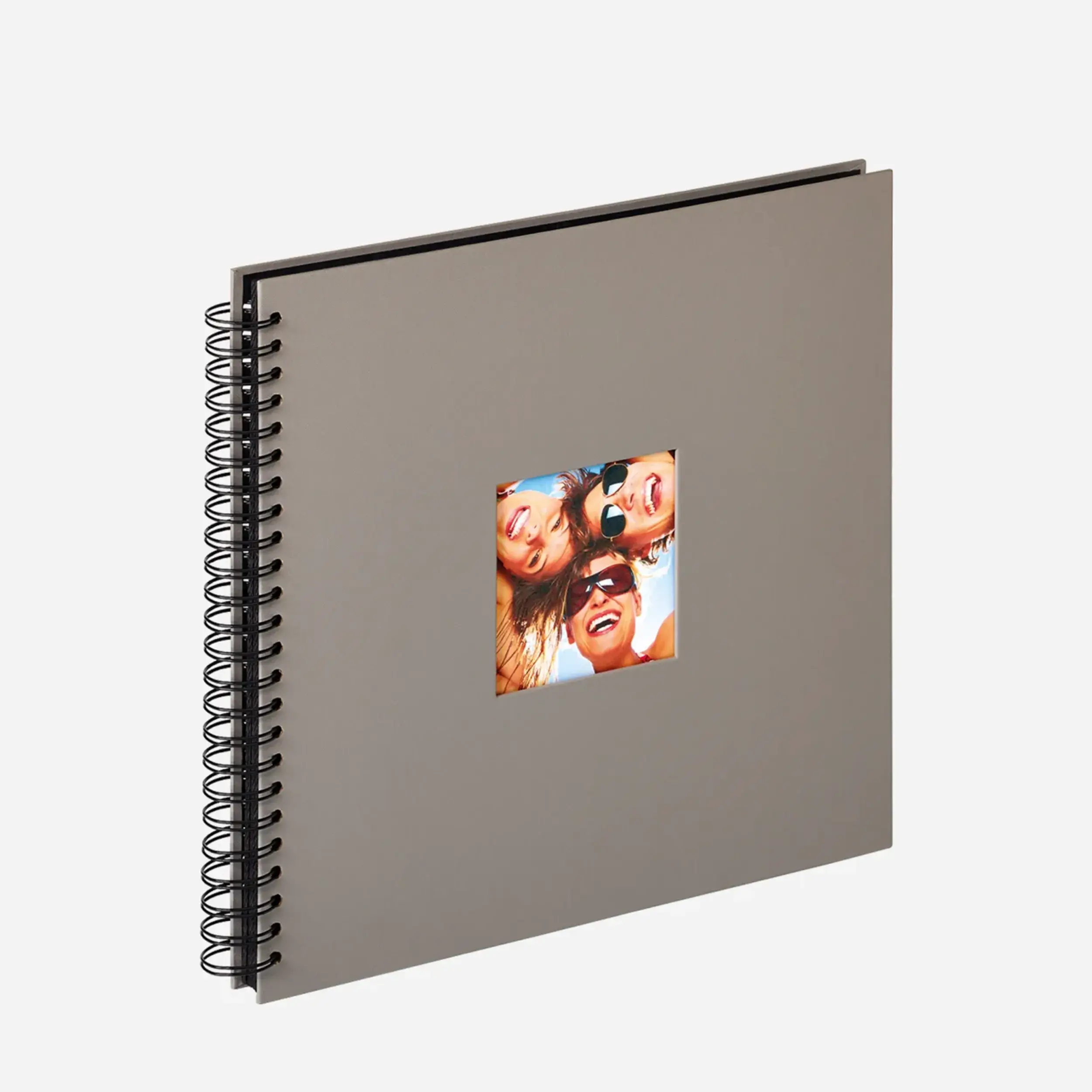 Walther Design Fun Fotospiralalbum 30x 30cm grau