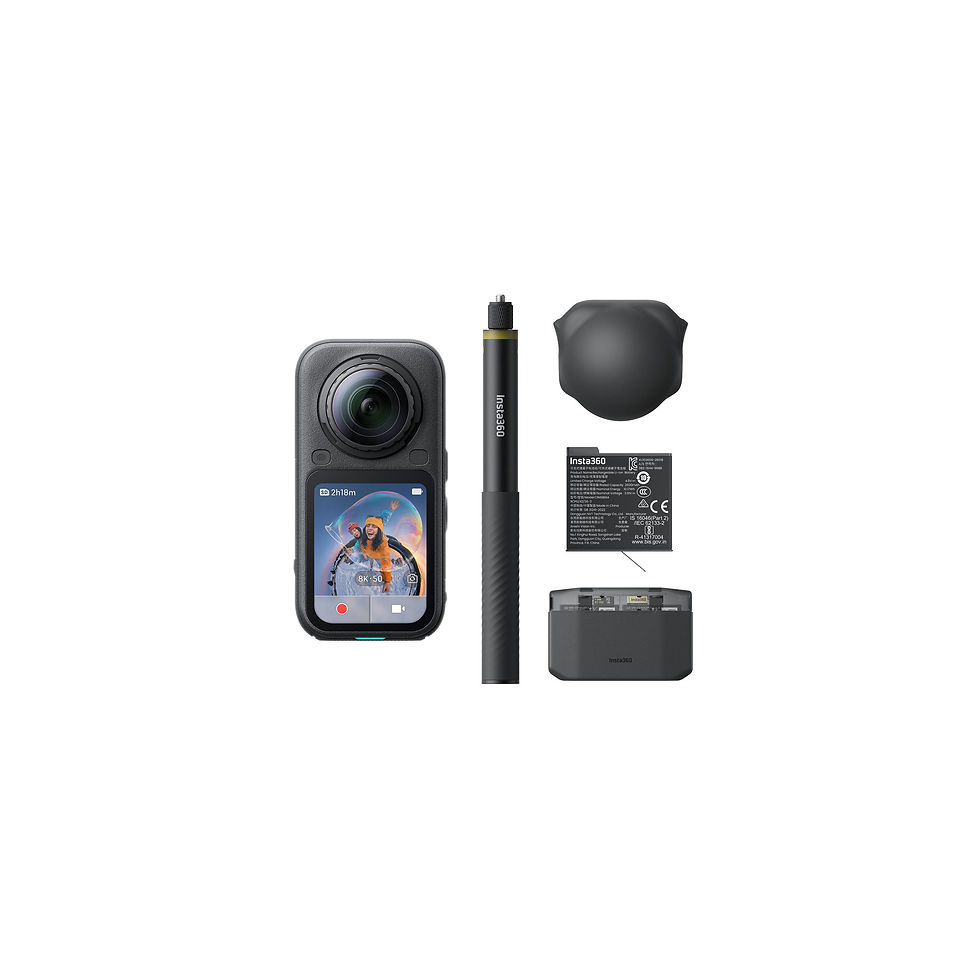 Insta360 Actioncam X6 Black  Essential Bundle