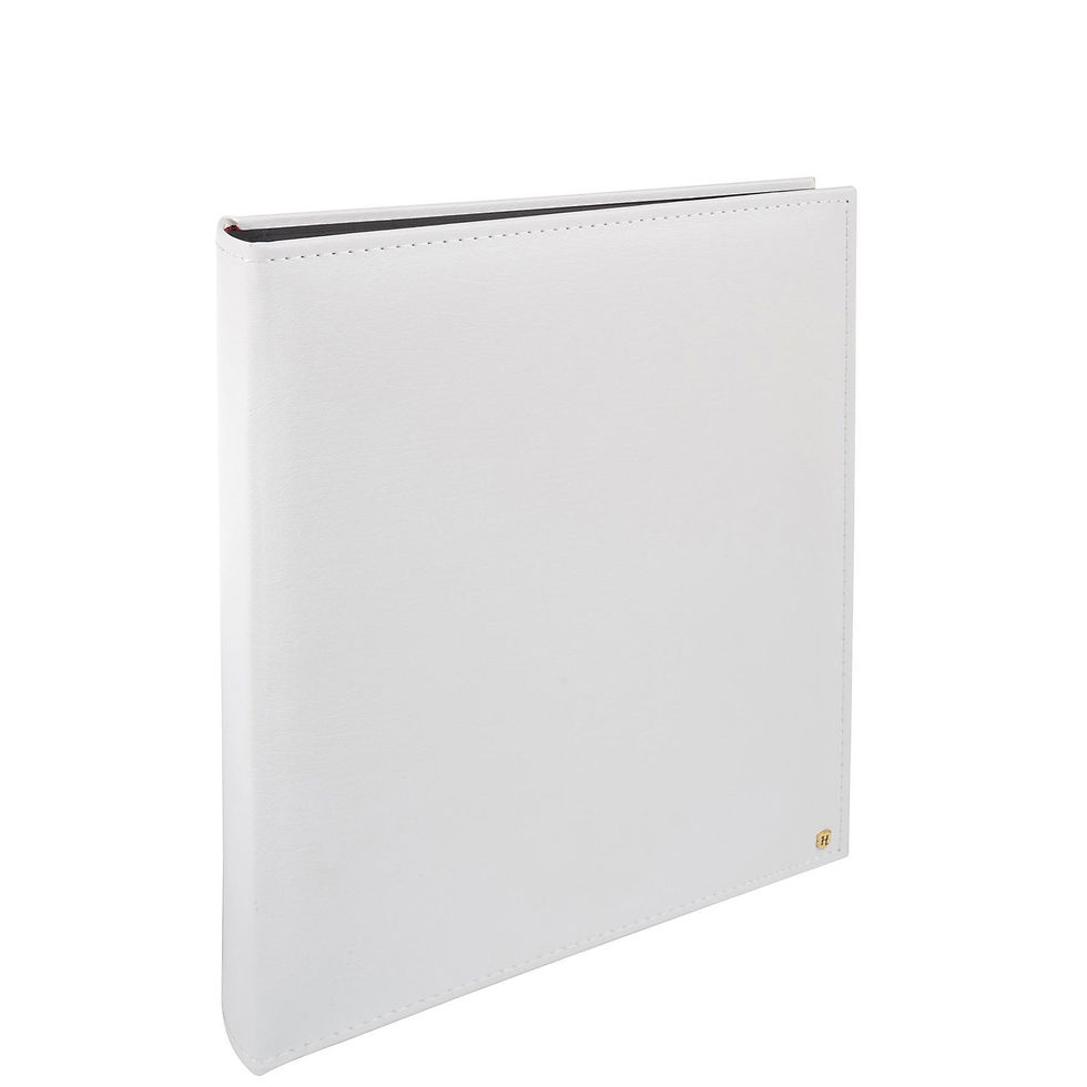 Henzo Lonzo 30x36.5cm Weiss  schw. Blätter