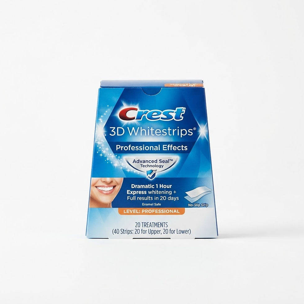 Crest 3D Whitestrips Professional Effects