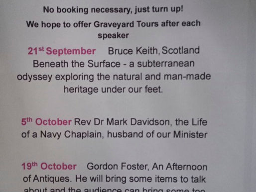 Sunday afternoon talks (2025)