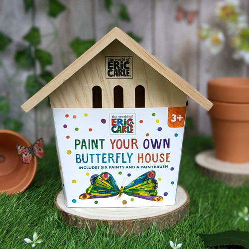 The Very Hungry Caterpillar Paint Your Own Butterfly House rfgifts