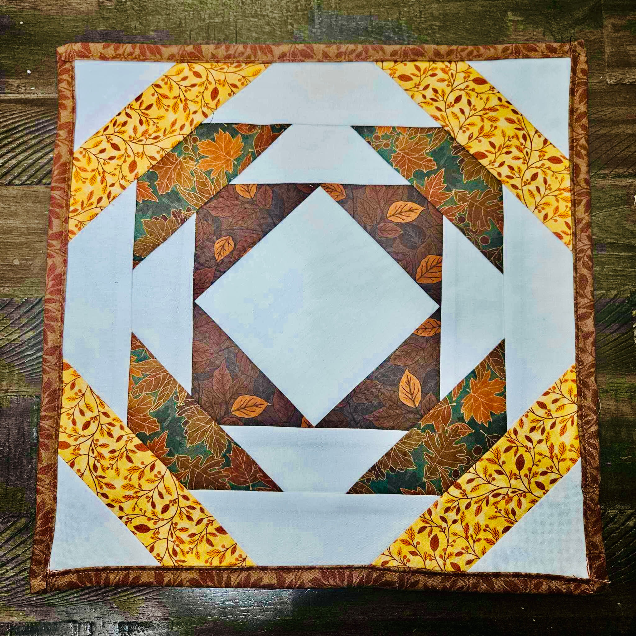 Fall Mug Rug 