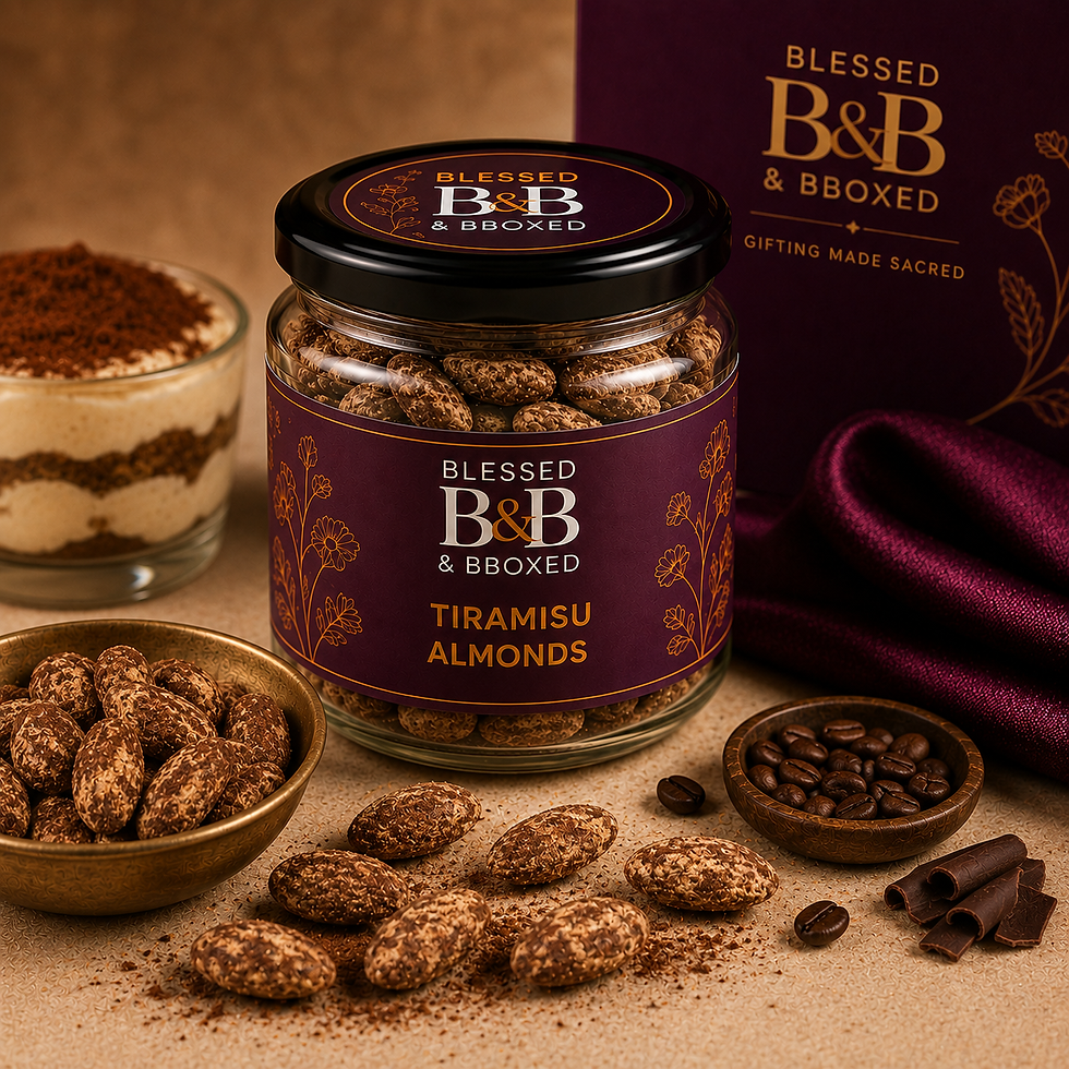 tiramisu almonds