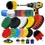 Thumbnail: Drill Brush Attachments Set With Extension