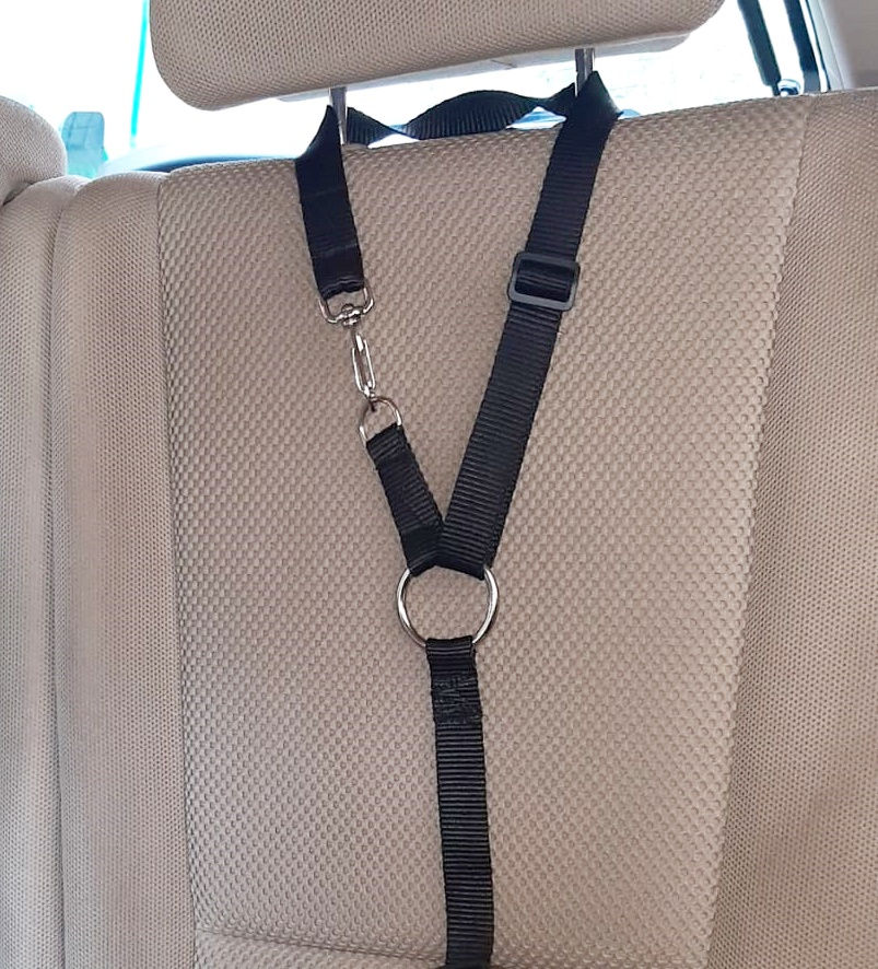 Miniatura: Cinto De Segurança Pet Para Encosto De Cabeça