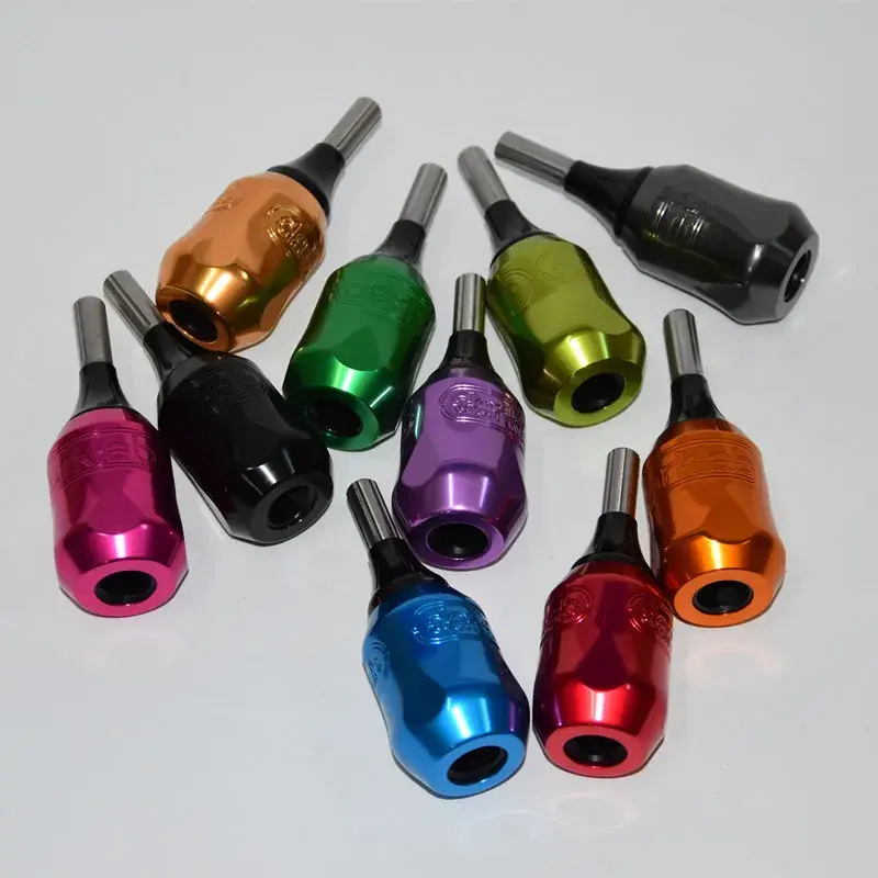 Thumbnail: Adjustable Super Darklab Cartridge Tattoo Grip for Needle Cartridges Supply