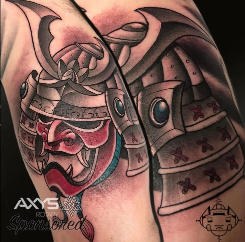 samurai hannya color