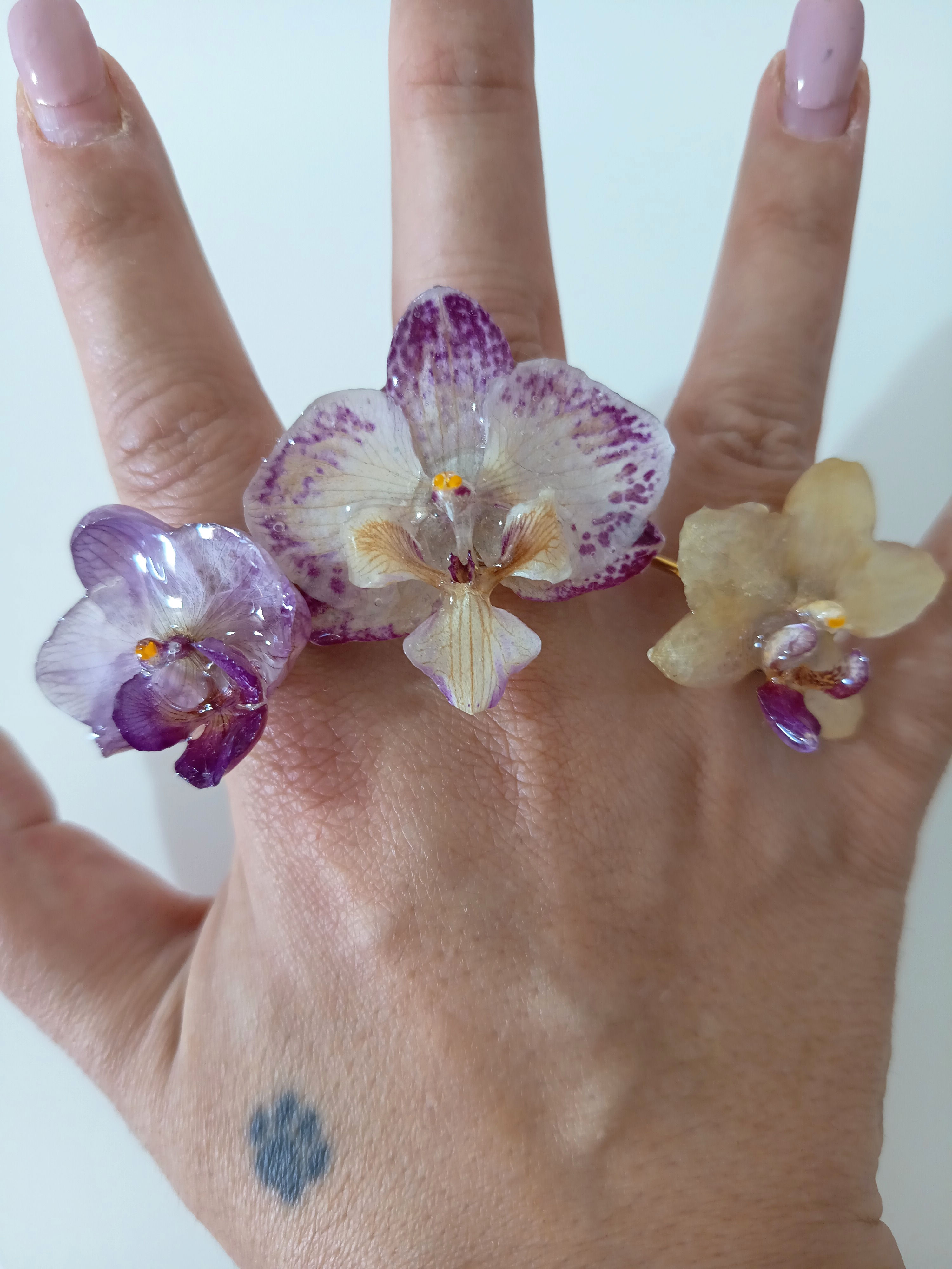 Anillos orquídea baby 2