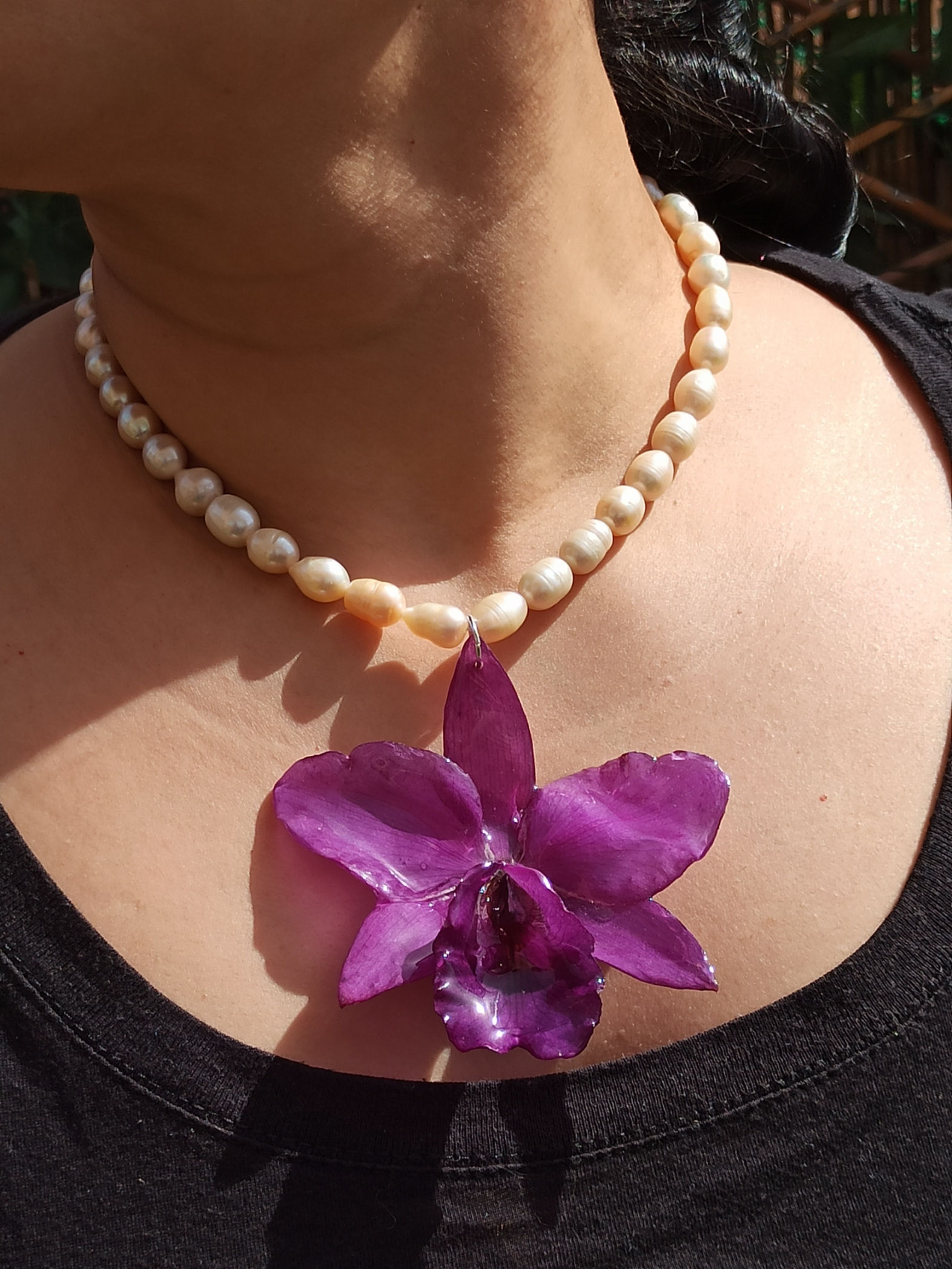 Collar Cattleya Real