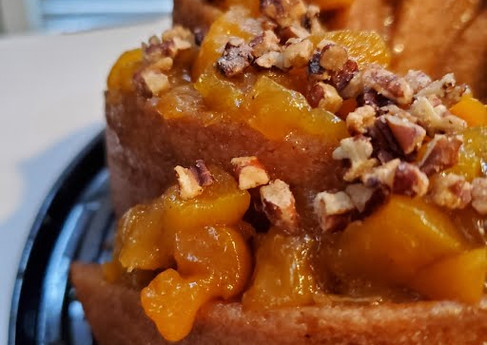 Peach Cobbler Cake
