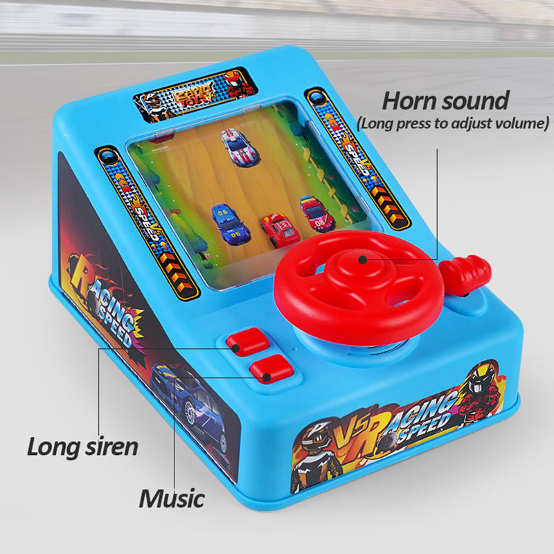 Thumbnail: Children's Electric Racing Game Console for Boys