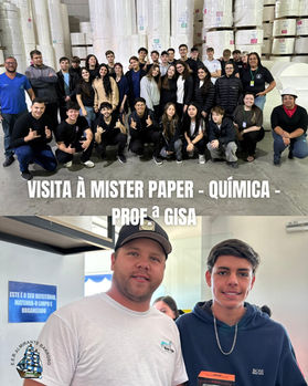 Visita Estudantes da EEB Almirante Barroso.