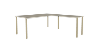 Ellis Desk with Return