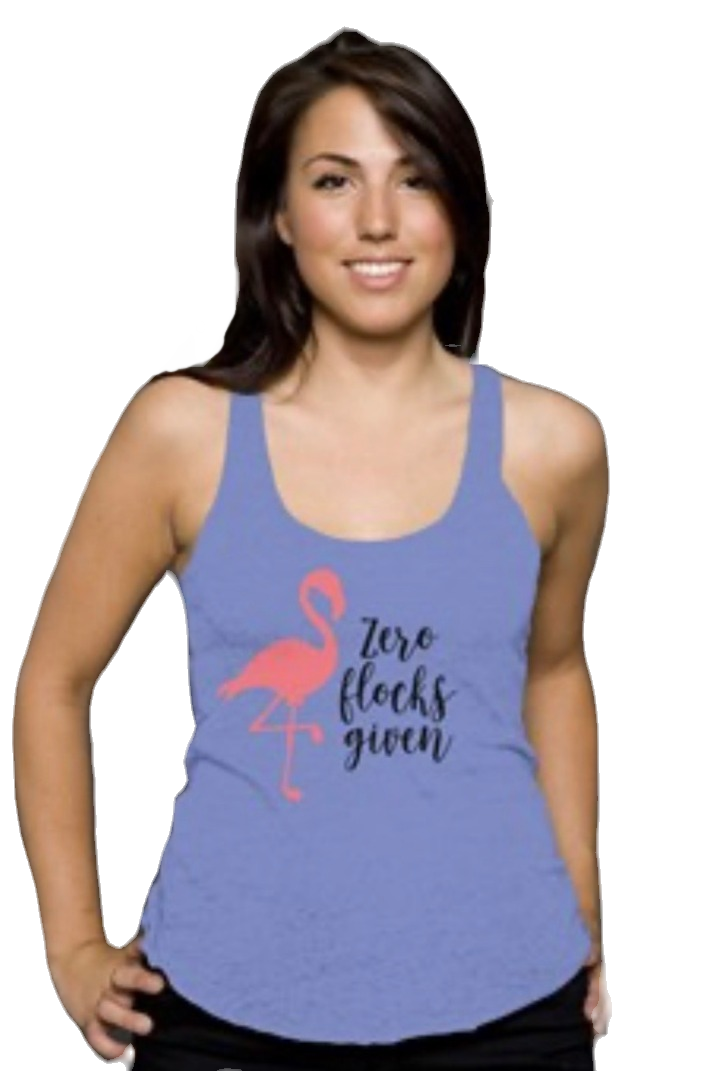 Miniaturbild: Zero Flocks Given Racerback Tank Tops
