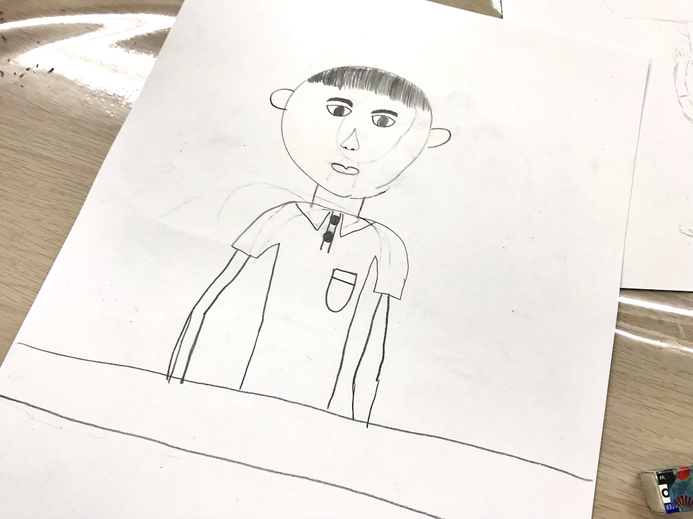 アートコンテンツ 人物を描こう①