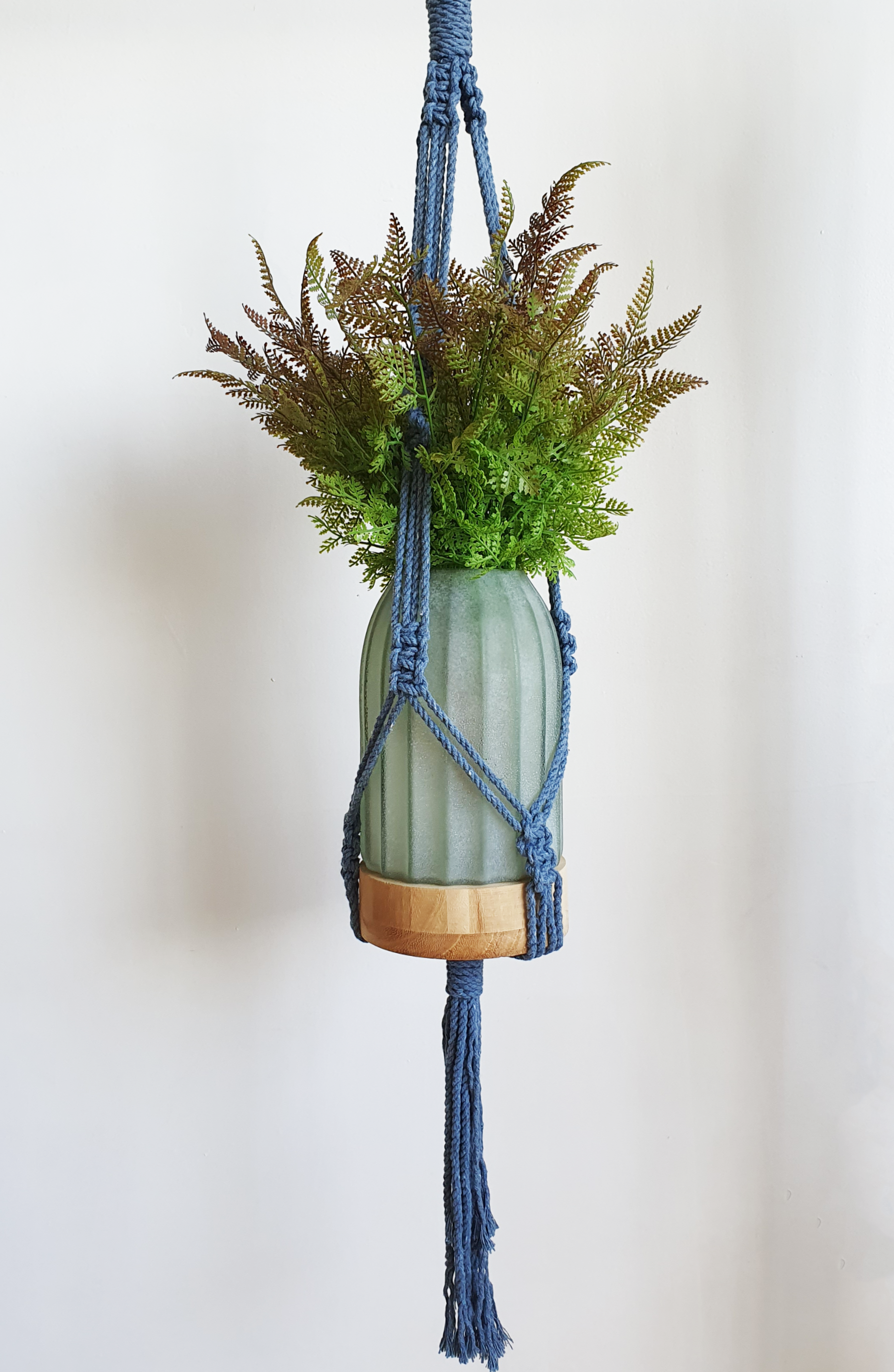 Hanger Rustic Cinza Azulado