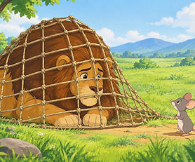 the lion and the mouse story