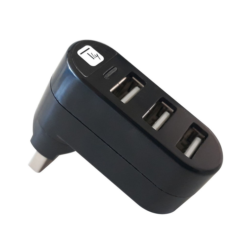 Miniatura: TECHly Hub USB 2.0 orientabile