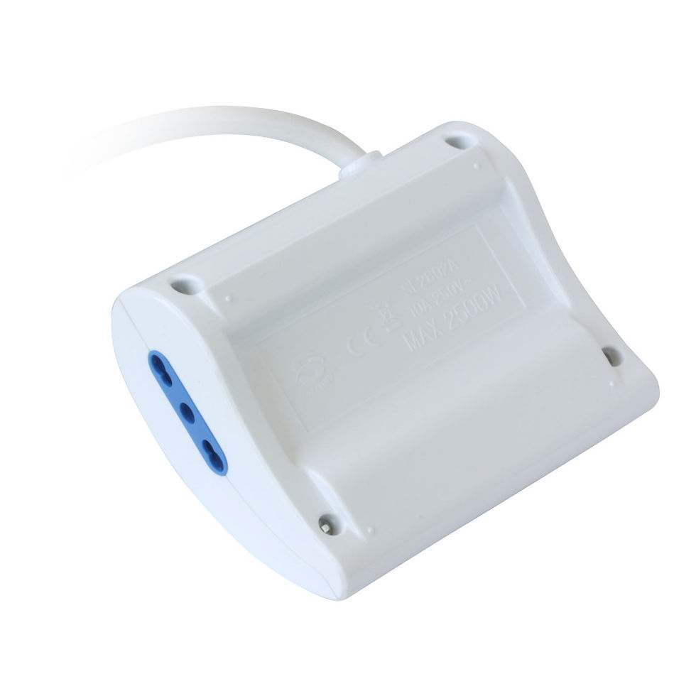 Miniatura: TECHly multipresa da tavolo 3 Posti con Porte USB/USB C
