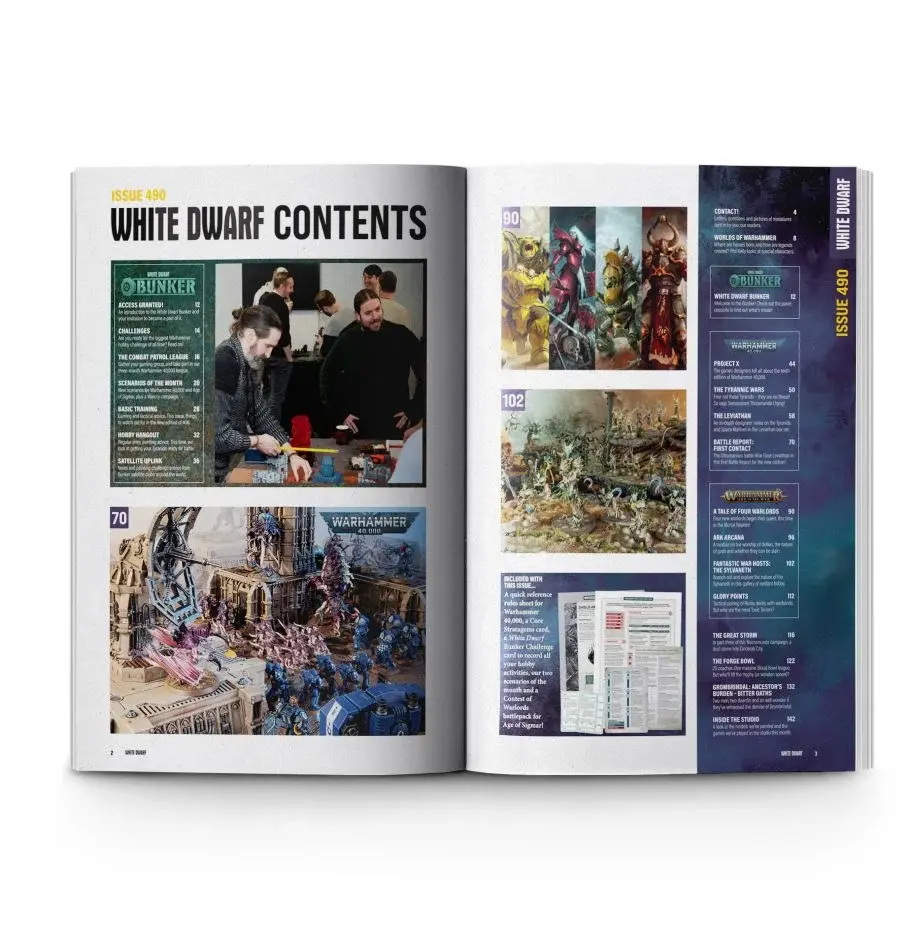 Miniatura: Rivista White Dwarf - Luglio 2023 (490)