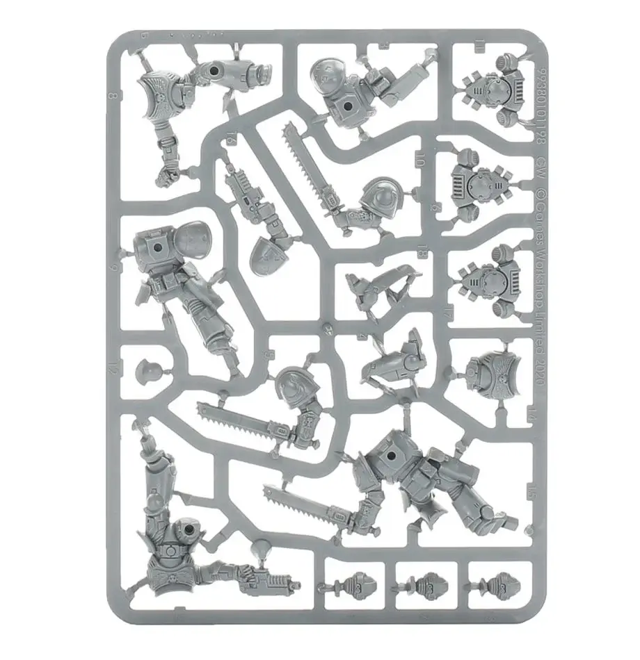 Miniatura: Space Marines: Infernus Marines + Set colori  (60-11 nuova edizione)