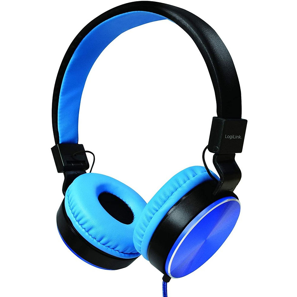 Miniatura: LogiLink Cuffie Stereo Pieghevoli
