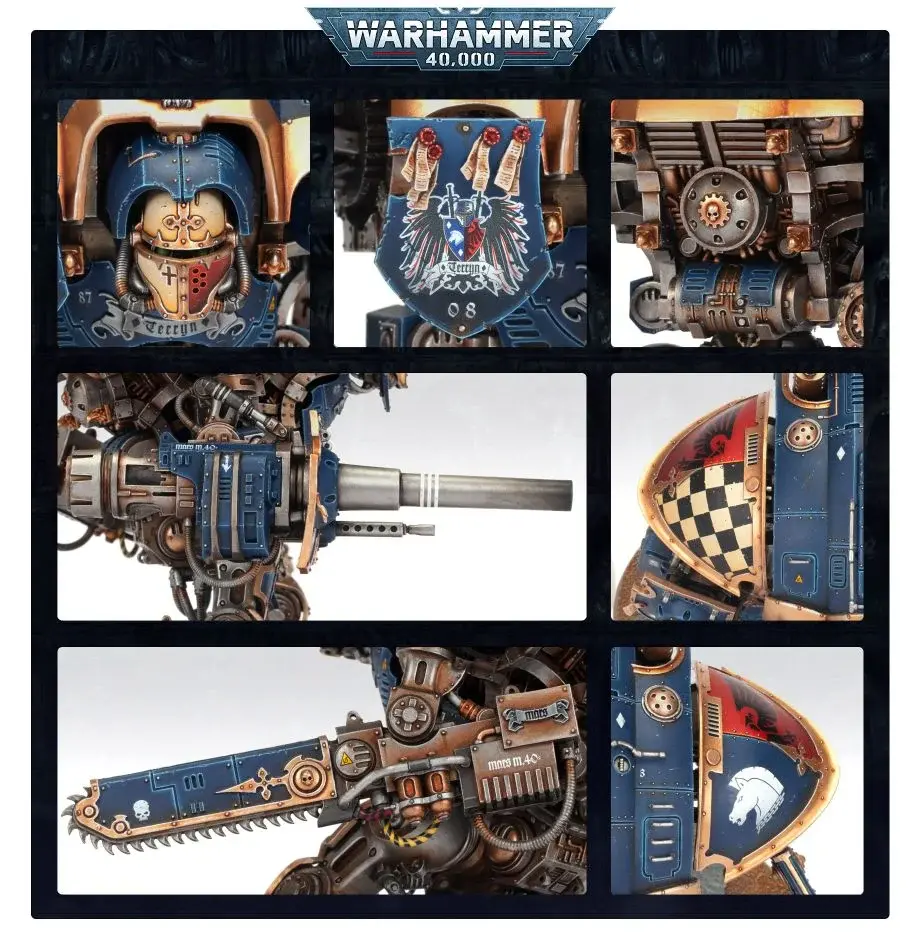 Miniatura: Imperial Knights: Knight Questoris (54-15)