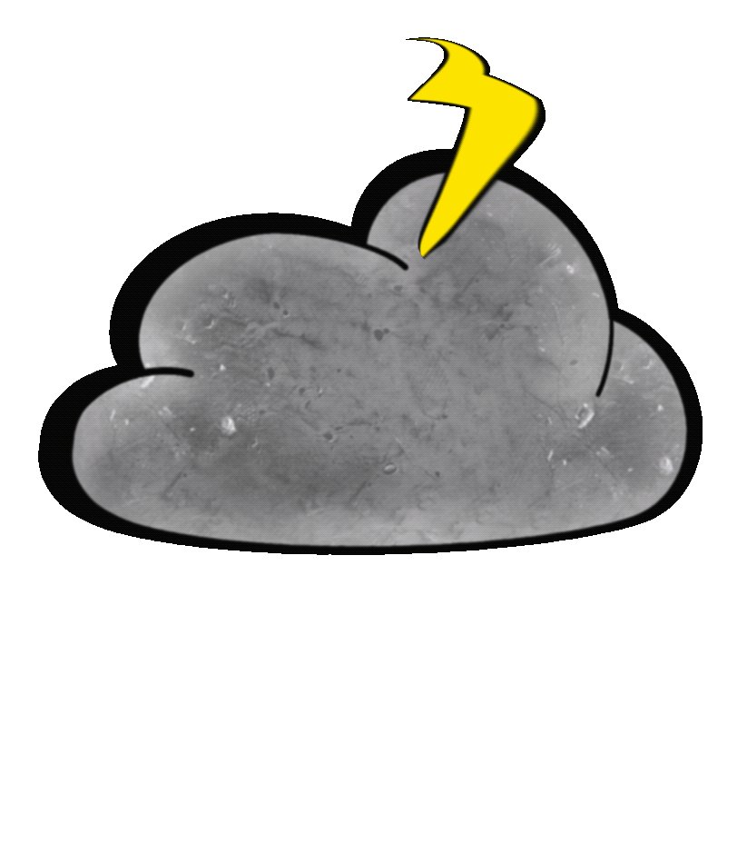 CLOUD WITH A BOLT