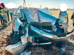 Wypadek w Kluczewnicy