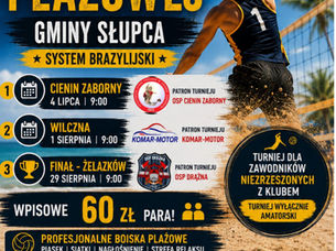 Pierwsze Grand Prix plażowej piłki siatkowej w gminie Słupca
