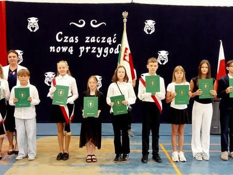 Uczniowie z Koszut rozpoczęli nowy rok szkolny
