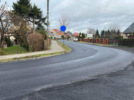 Ulica Powidzka jest już gotowa