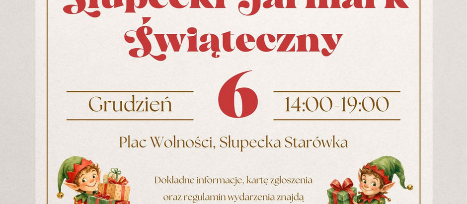 Ruszył nabór na wystawców podczas Słupeckiego Jarmarku Świątecznego