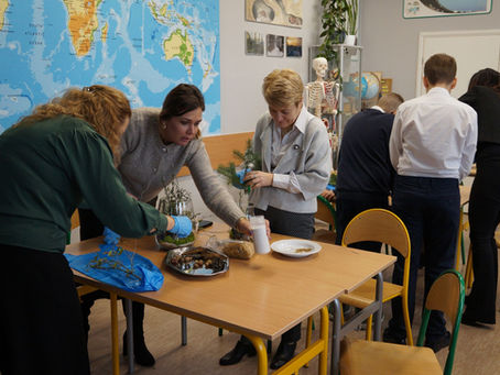 Ekopracownia w szkole w Ostrowitem