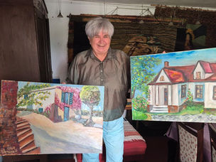 Z Węglewa do południowej Francji - artystyczna podróż Stanisławy Jasiczek