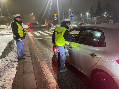 Grudniowy "Trzeźwy poranek" w powiecie słupeckim