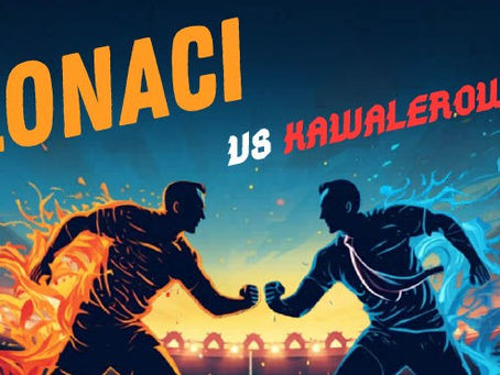 Starcie żonatych i kawalerów na boisku