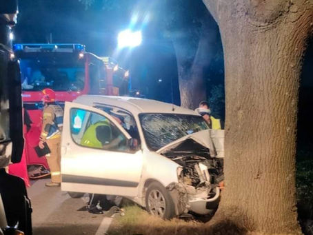 Śmiertelny wypadek w Różannie