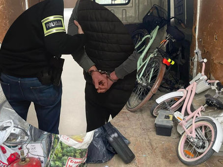 26-latek zatrzymany za serię kradzieży