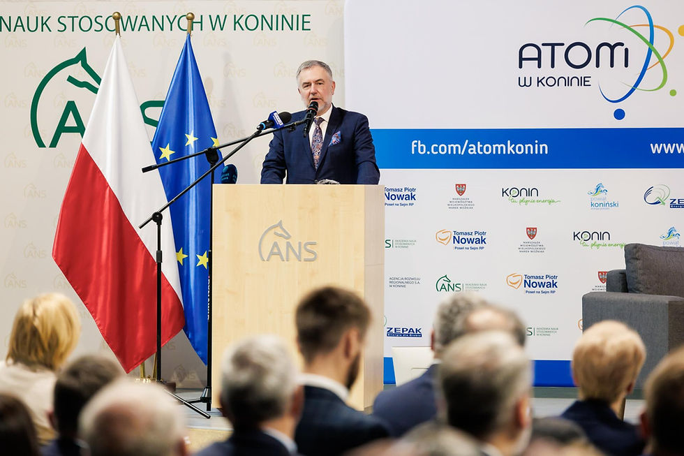 Rozmawiali o budowie elektrowni atomowej w naszym regionie