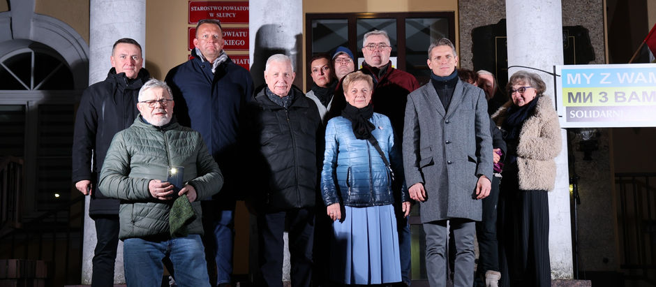 "Była to chwila zadumy nad losem ludzi dotkniętych konfliktem"