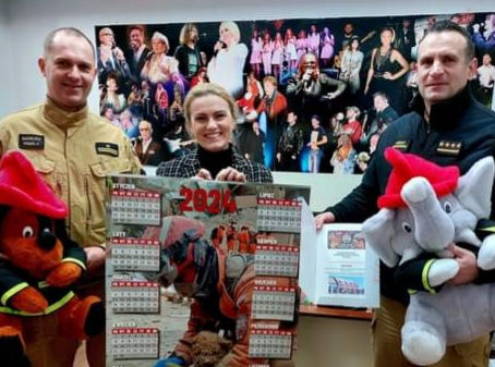 Słupeccy strażacy grają z WOŚP