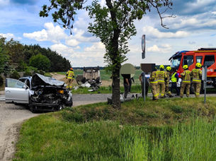 Wypadek w Janowie