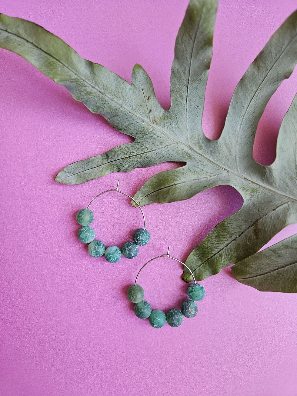 Thumbnail: Crystal Beaded Earrings - Blue Collection