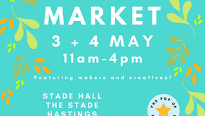 3 + 4 May Makers Market at Stade Hall! Meet the makers and creative small businesses who are joining us!