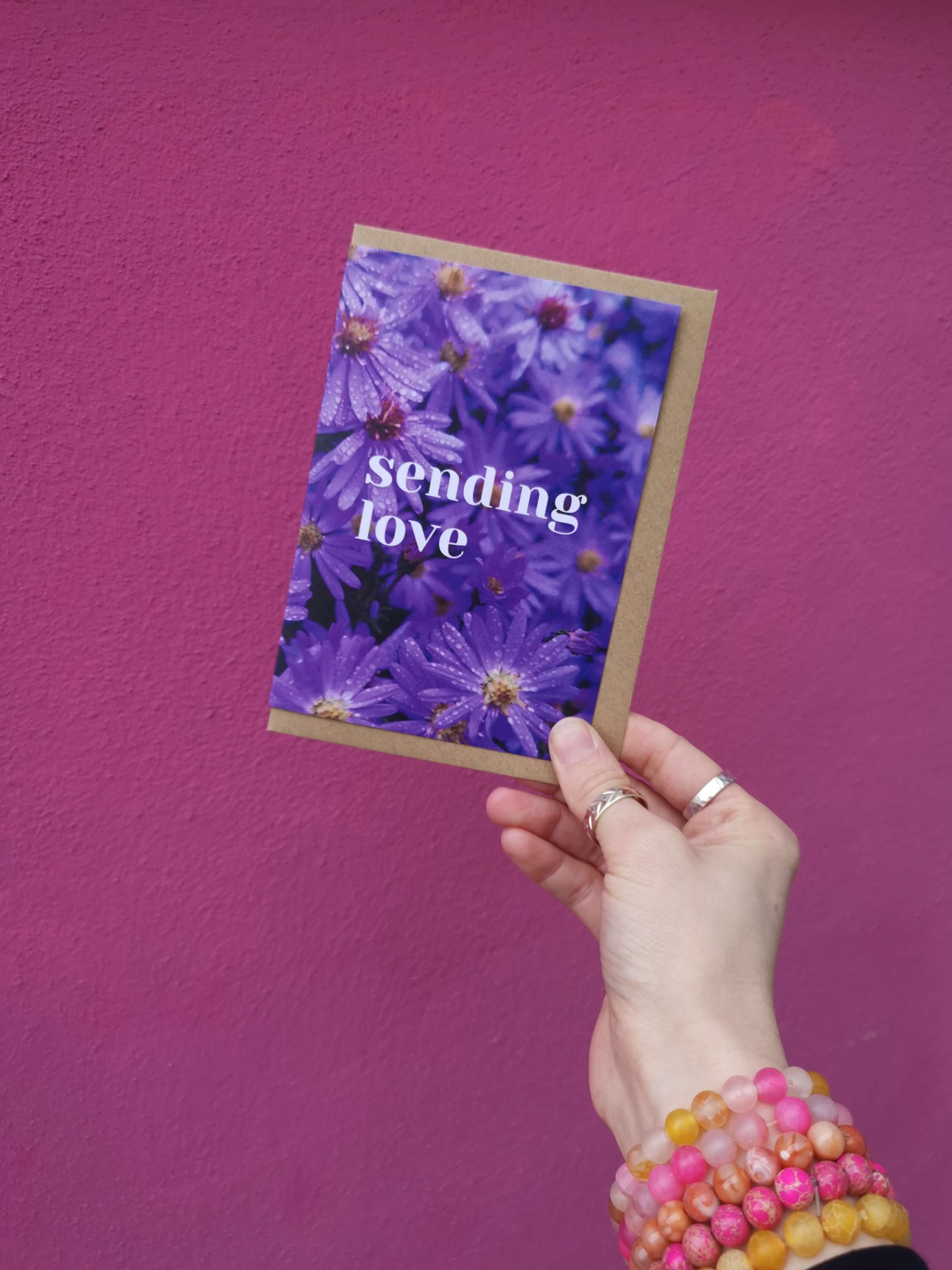  Sending Love Greetings Card