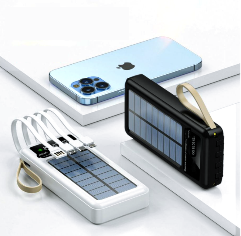 Miniatura: CARREGADOR SOLAR PORTÁTIL com 10.000mAh